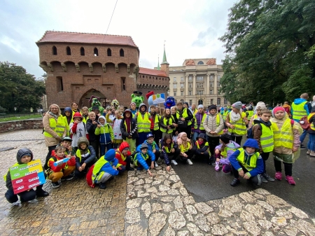 „Pieszo do Celu” – akcja profilaktyczna zorganizowana w ramach Europejskiego Tygodnia Zrównoważonego Transportu