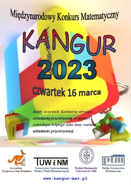 Konkurs KANGUR - 16.03.2023