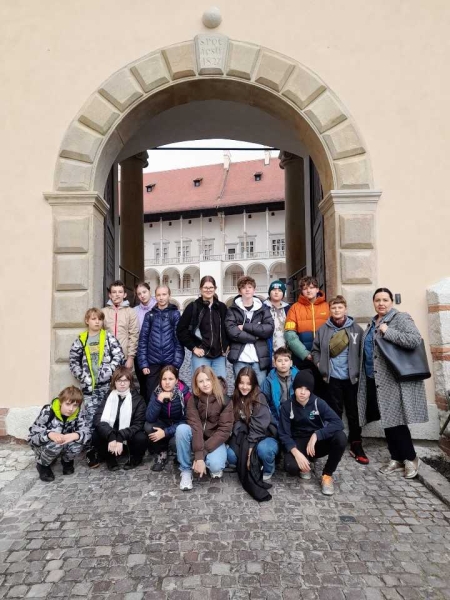 Lekcja muzealna: renesans na Wawelu - wycieczka klasy 6a i 6b. 