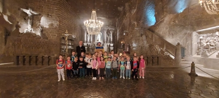 Wycieczka przedszkolaków do Kopalni Soli „Wieliczka”