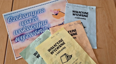Wakacyjne wyzwania z biblioteką - finał akcji